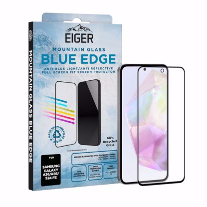 Picture of Eiger Eiger Mountain Blue EDGE Screen Protector for Samsung A36 / A56 / S24 FE